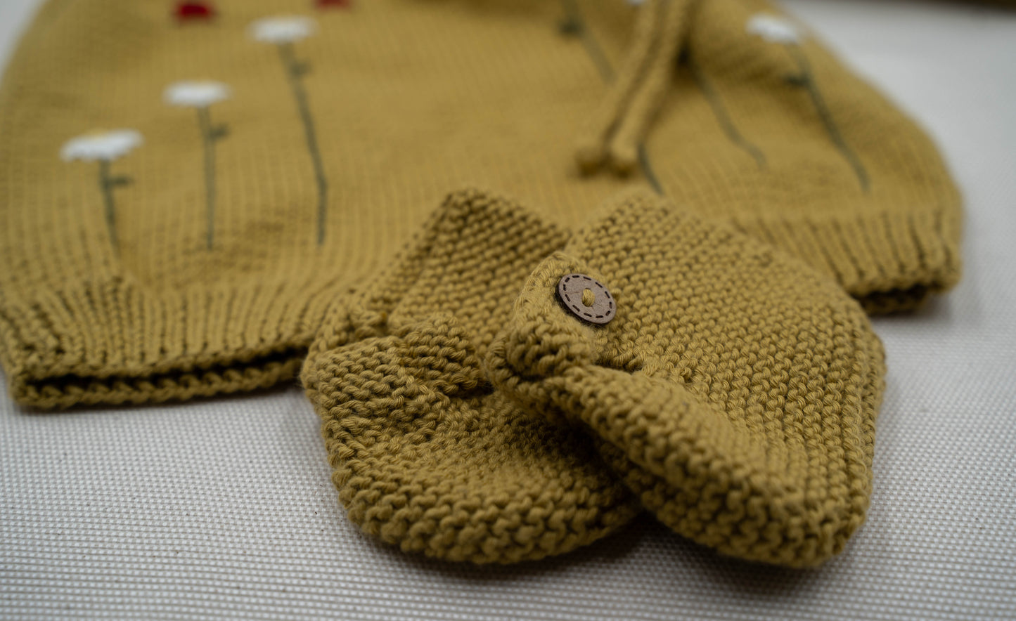 Strickstrampler "Frühling"