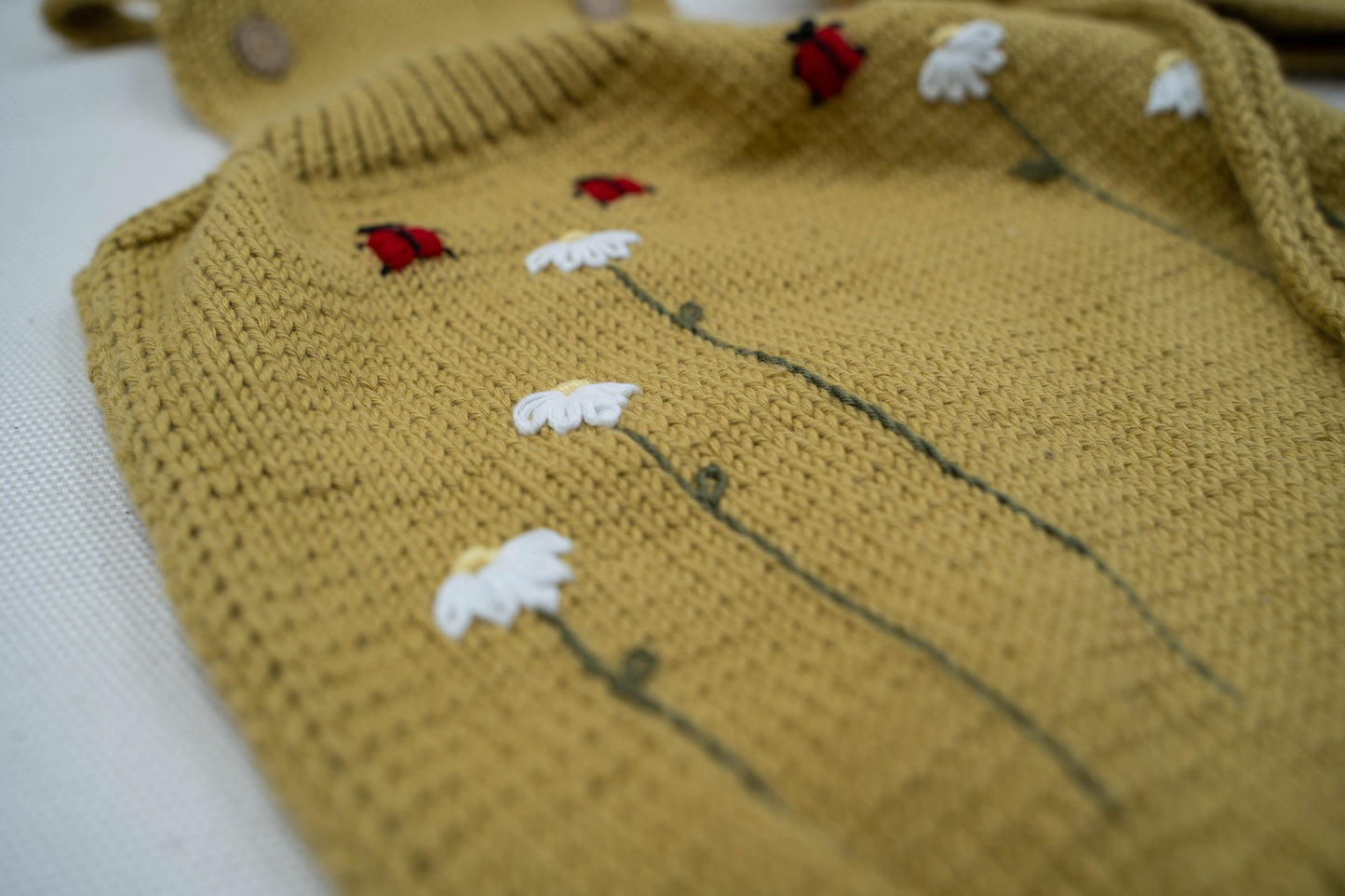 Strickstrampler "Frühling"