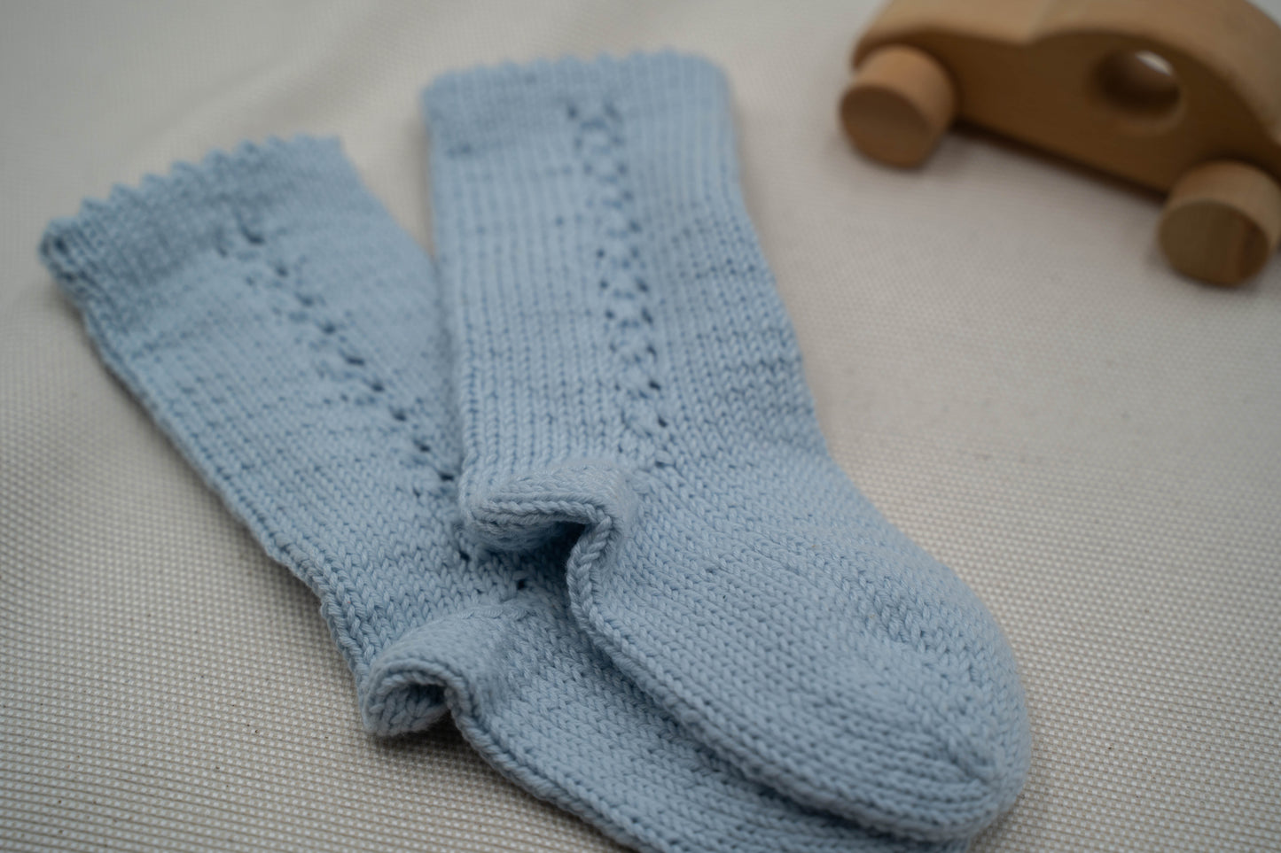 Premium Stricksocken   "Blue"