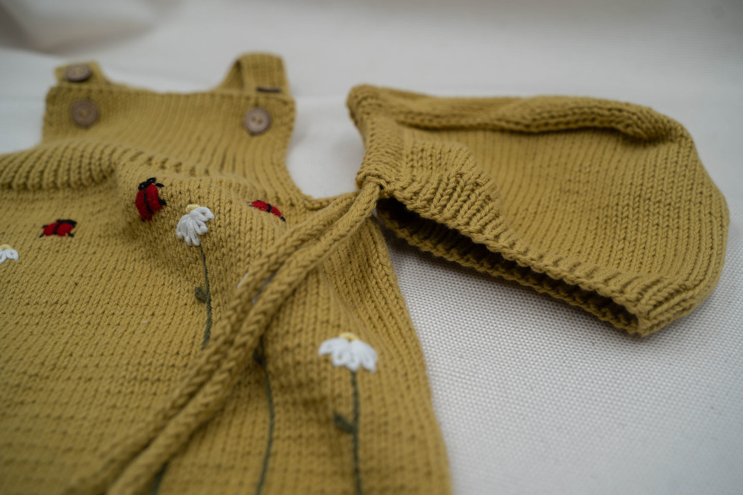 Strickstrampler "Frühling"